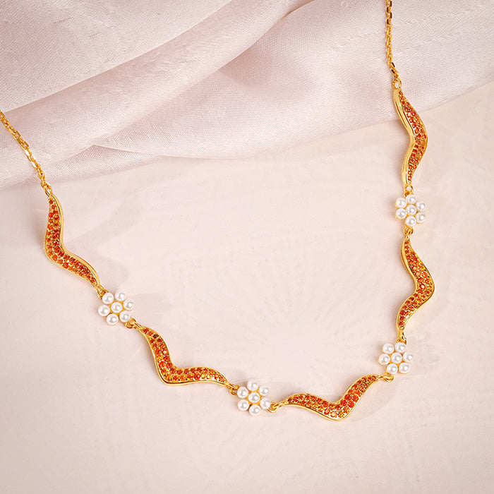 Golden Minerva Necklace
