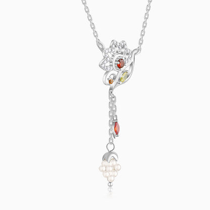 Silver Bhavani Necklace