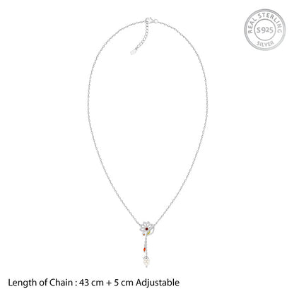Silver Bhavani Necklace