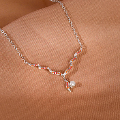 Silver Gaia Necklace