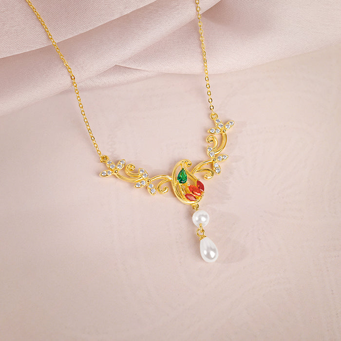 Golden Parvati Necklace