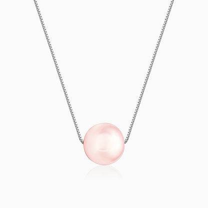 Silver Classic Pearl Necklace
