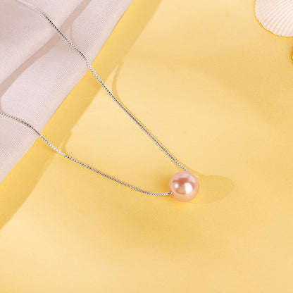 Silver Classic Pearl Necklace