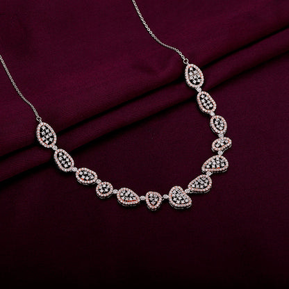 Rose Gold Call It Love Necklace