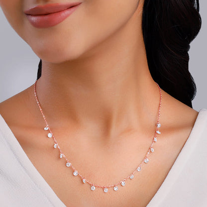 Rose Gold Queens Necklace