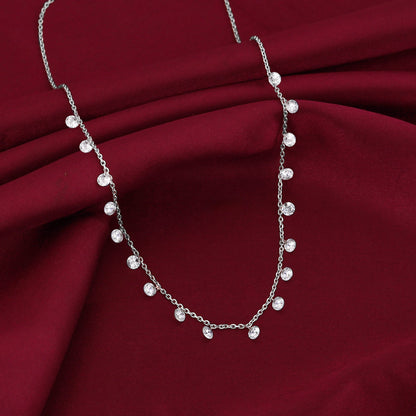 Anushka Sharma Silver Queens Necklace