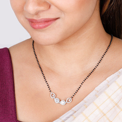 Silver Alluring Mangalsutra