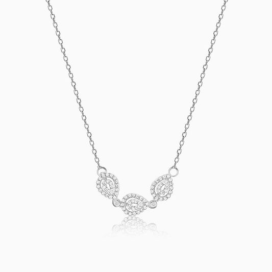 Silver Love of Pears Necklace