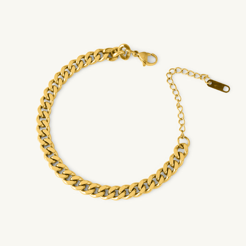 Classic Cuban Chain Bracelet