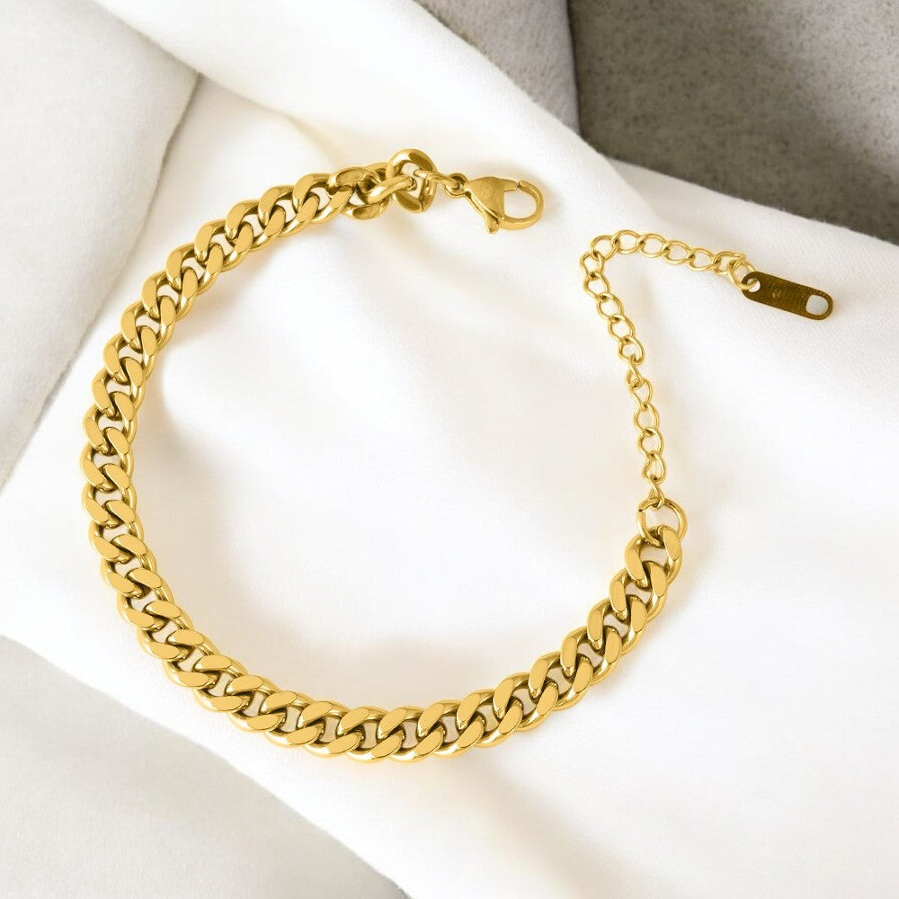 Classic Cuban Chain Bracelet