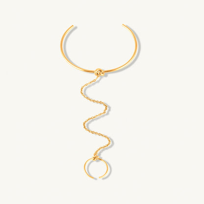 Cuff Bracelet With Ring