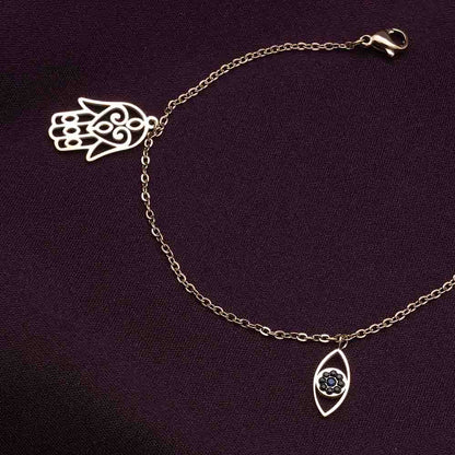 Hamsa Charm Bracelet