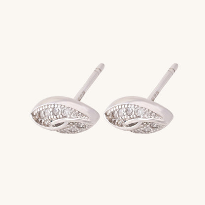 Infinity Love Stud Earrings- 925 Silver