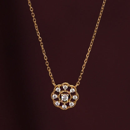 Lakshmi Diamond Mangalsutra | BIS Hallmarked | 18k Gold Vermeil