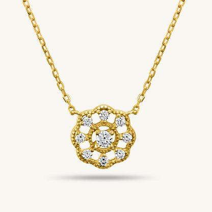 Lakshmi Diamond Mangalsutra | BIS Hallmarked | 18k Gold Vermeil