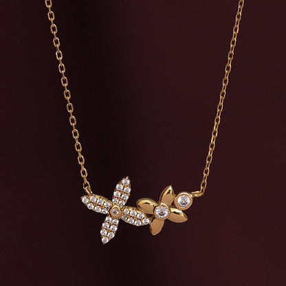 Manasvini Diamond Mangalsutra | BIS Hallmarked | 18k Gold Vermeil