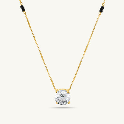 Royal Solitaire Diamond Mangalsutra