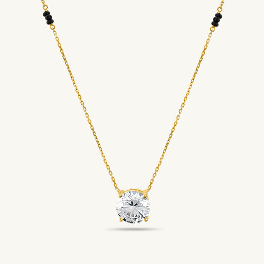 Royal Solitaire Diamond Mangalsutra