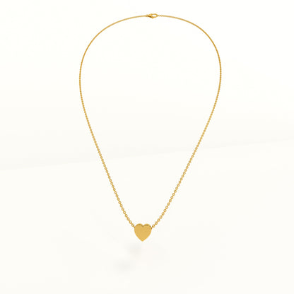 Paris Heart Necklace