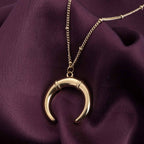 Delicate Horn Necklace