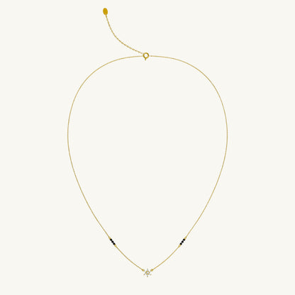 Maya Diamond Mangalsutra | BIS Hallmarked | 18k Gold Vermeil