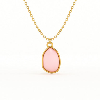 Pink Quartz Necklace