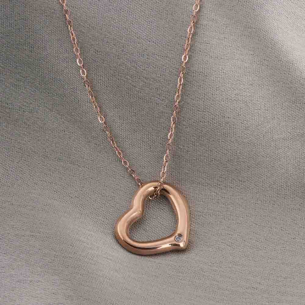 Cute Heart Pendant Necklace