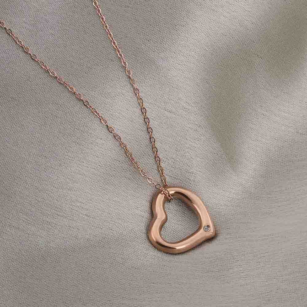 Cute Heart Pendant Necklace