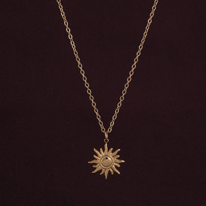 Glowing Sun Necklace