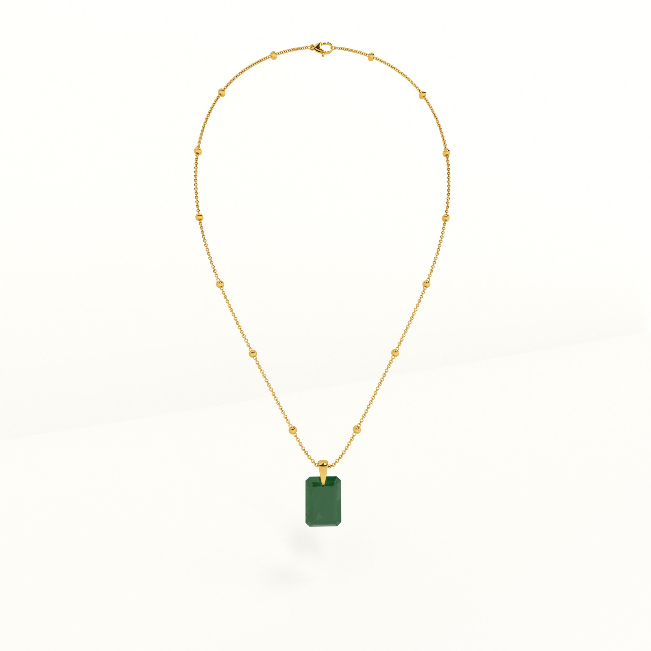 Dazzling Emerald Necklace