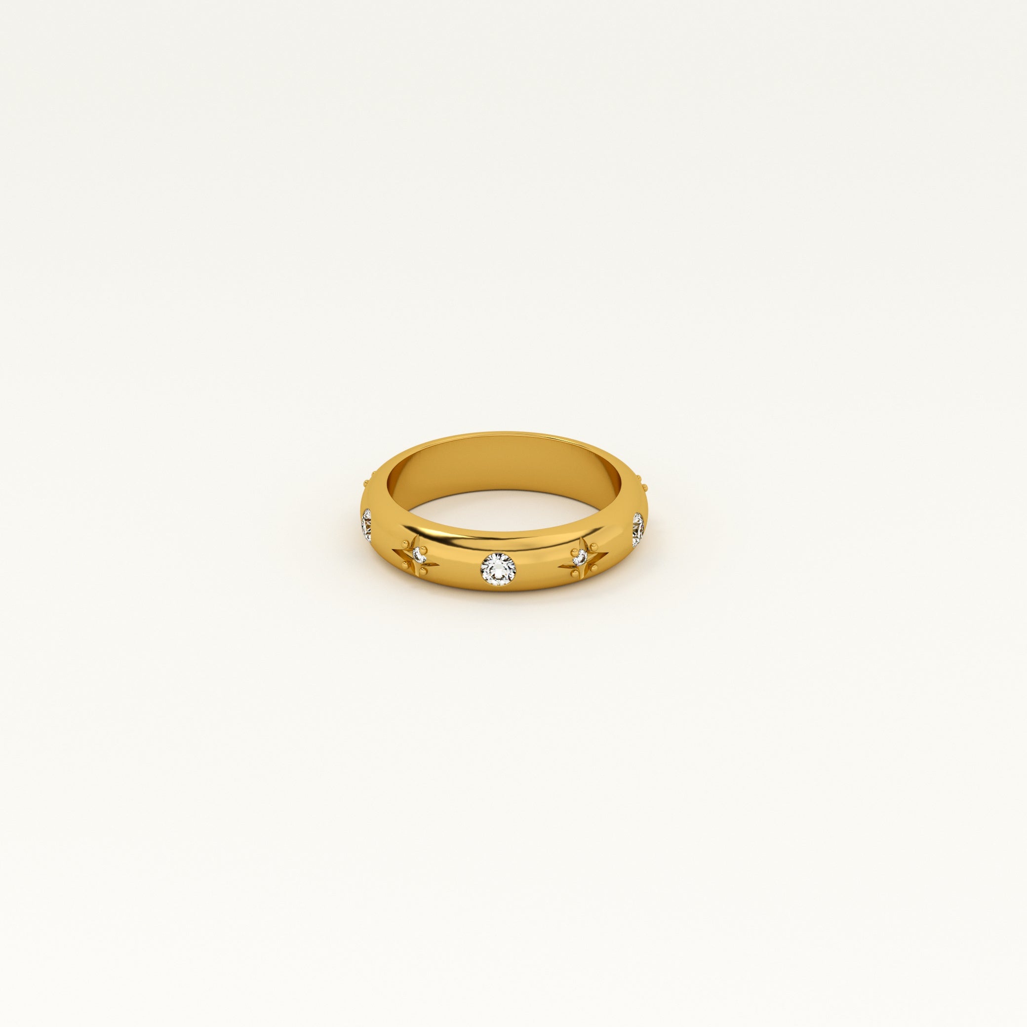 Diamond Studded Ring