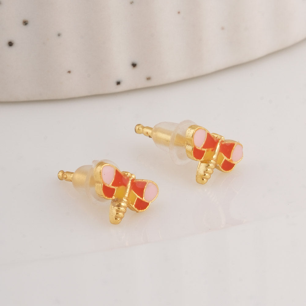 Cute Dragonfly 925 Silver Studs