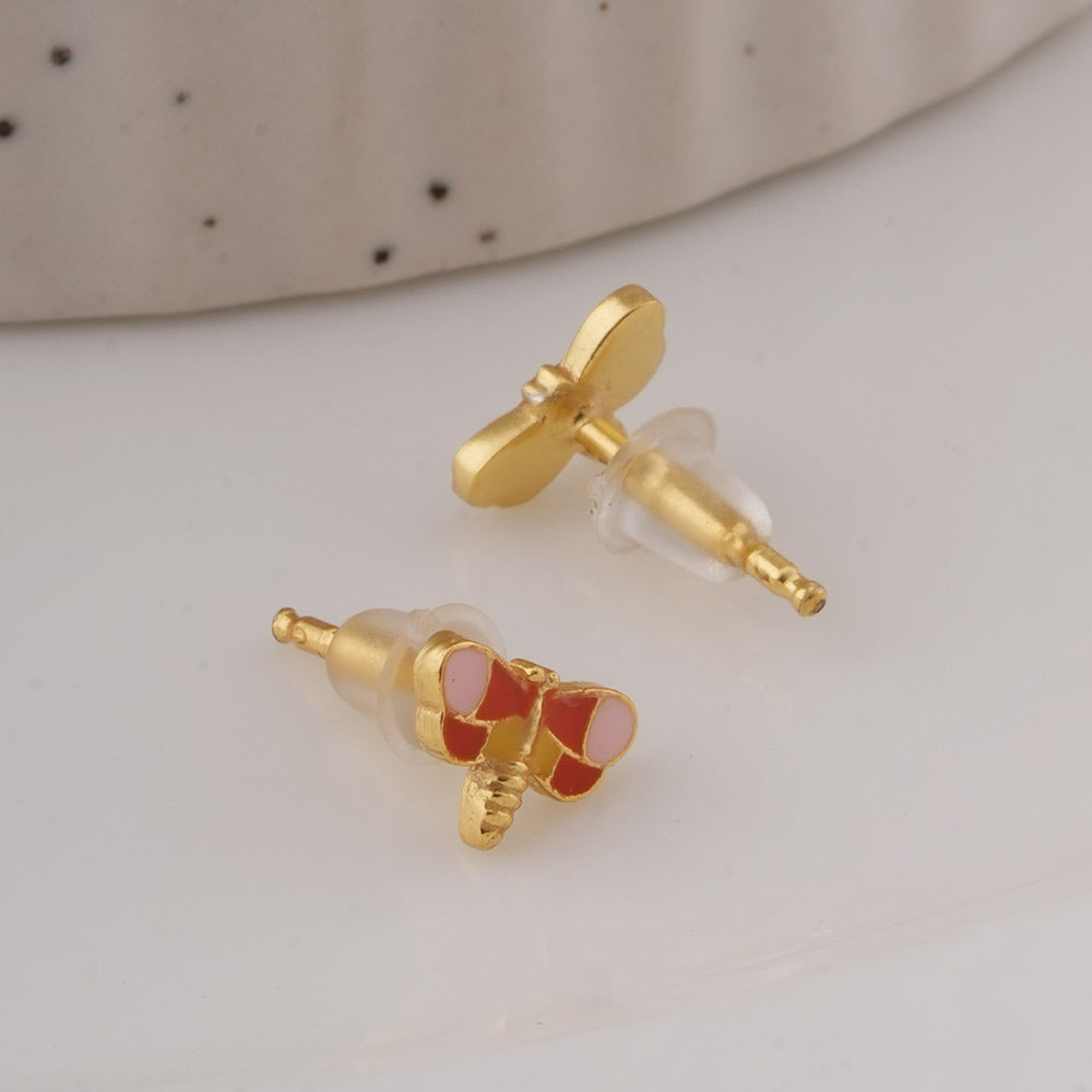 Cute Dragonfly 925 Silver Studs