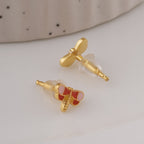 Cute Dragonfly 925 Silver Studs