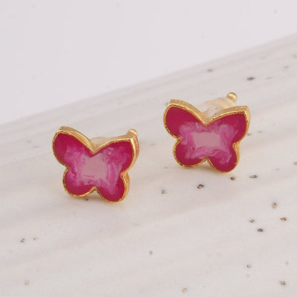 Baby Butterfly 925 Silver Studs