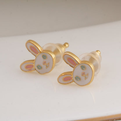 White Rabbit 925 Silver Studs
