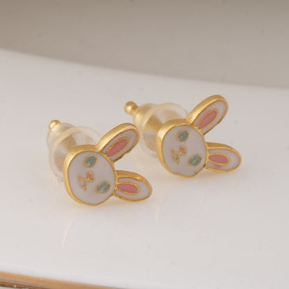 White Rabbit 925 Silver Studs