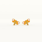Cute Dragonfly 925 Silver Studs