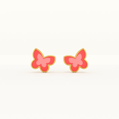 Baby Butterfly 925 Silver Studs