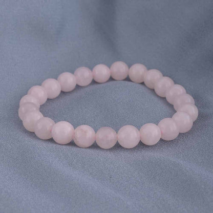 Natural Peach Bead Bracelet