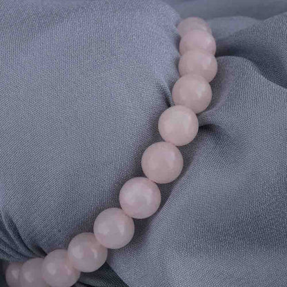 Natural Peach Bead Bracelet