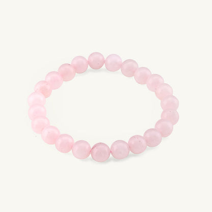 Natural Peach Bead Bracelet