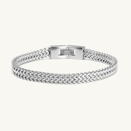 Delicate Silver Chain Bracelet