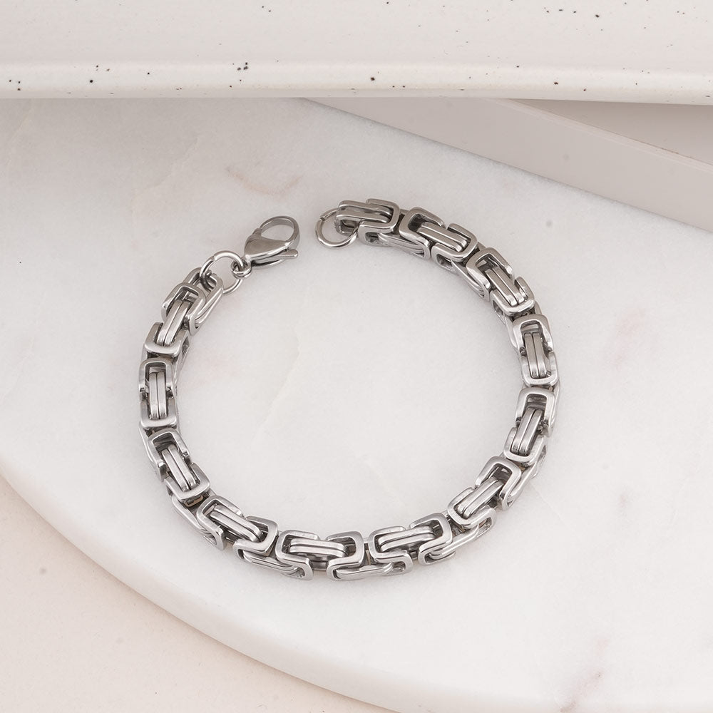 Classic Byzantine Chain Bracelet