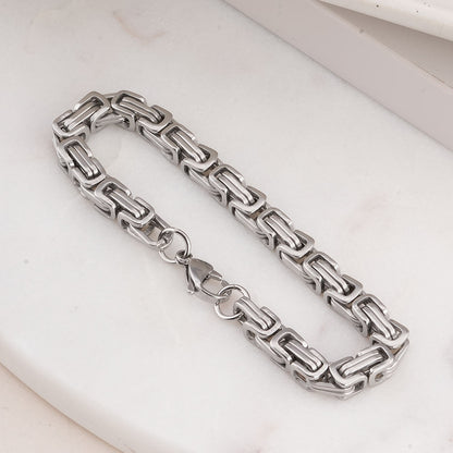 Classic Byzantine Chain Bracelet