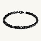 Black Chain Link Bracelet