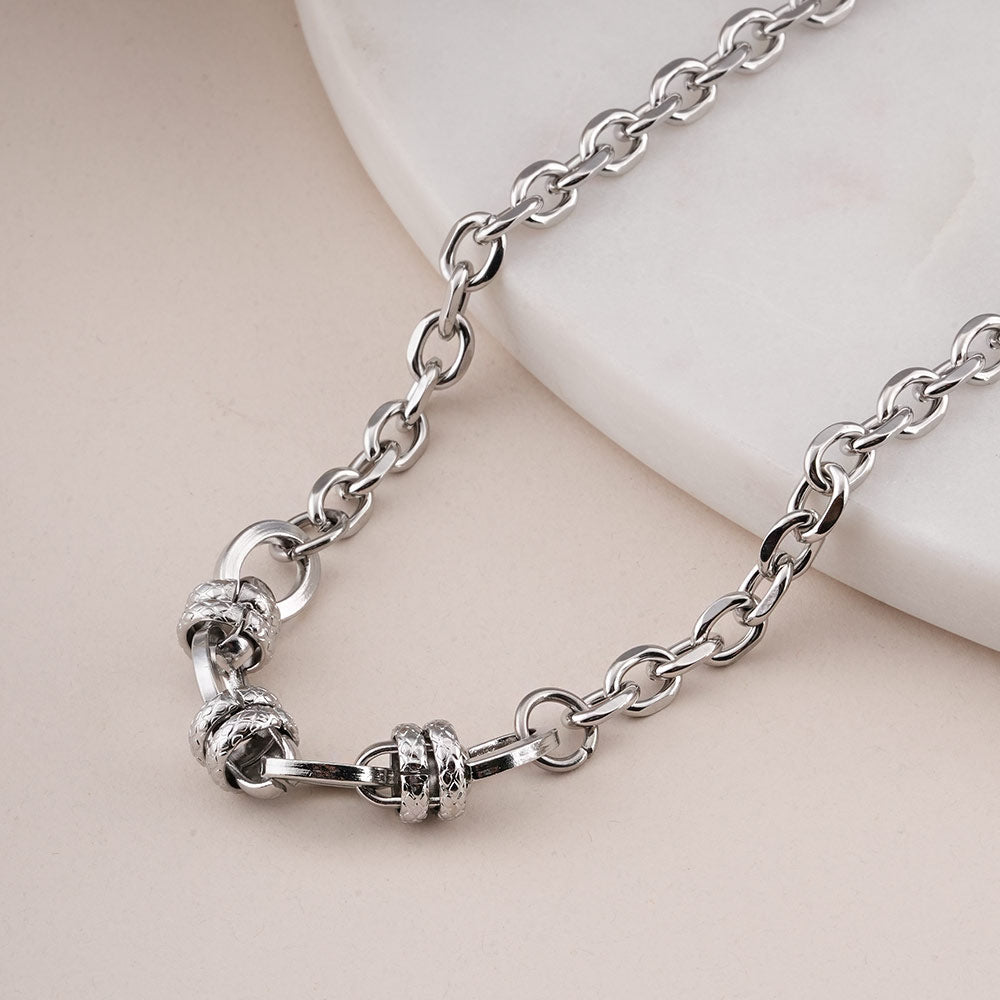 Classic Silver Chain Necklace