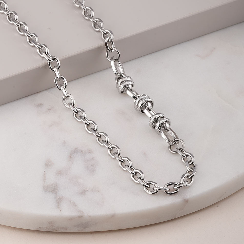 Classic Silver Chain Necklace