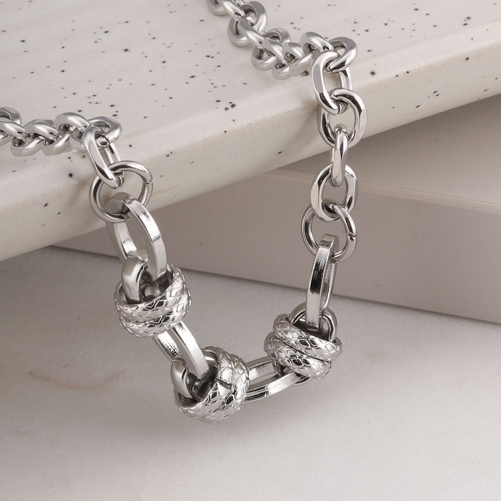 Classic Silver Chain Necklace