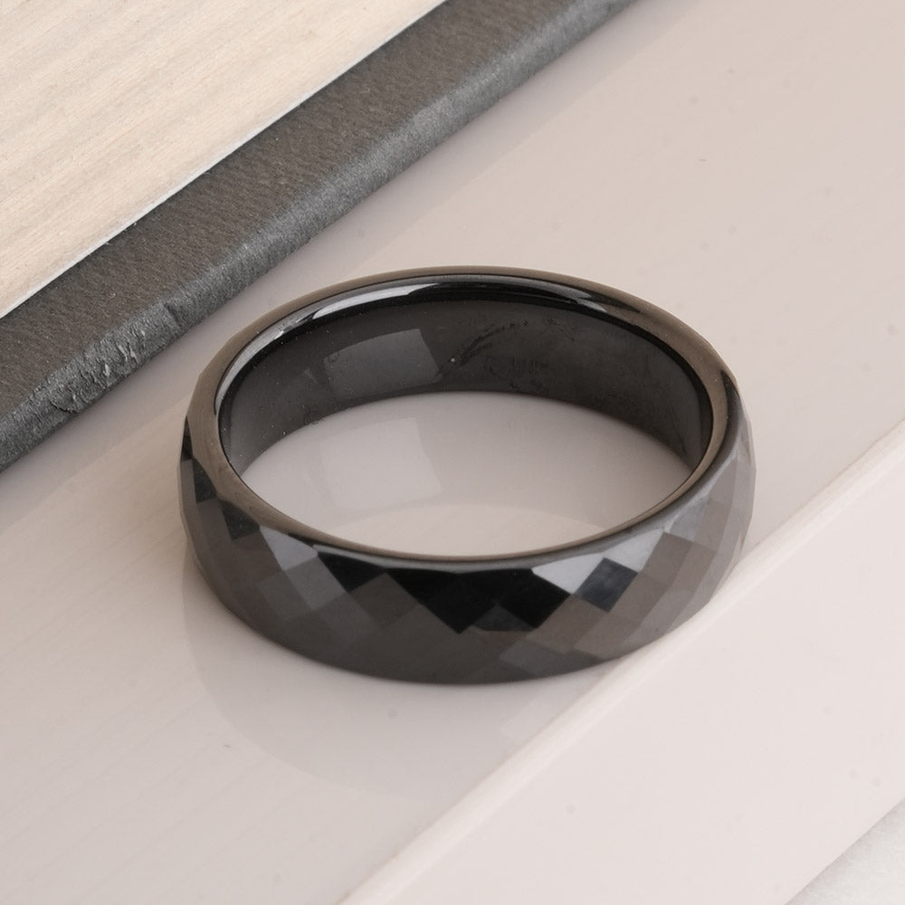 Cross Check Box Black Ring